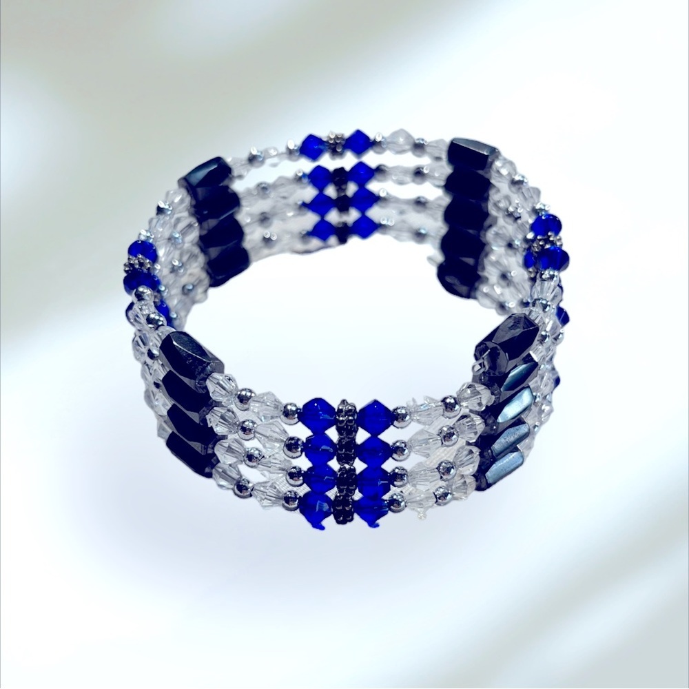 Handmade Sterling Silver Wrap Style Bracelet